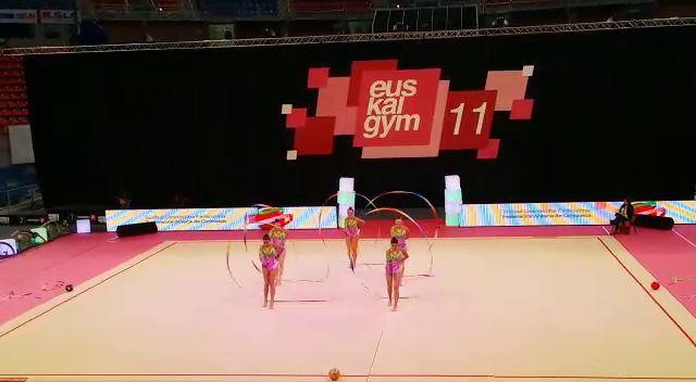 Campeonato Nacional de Conjuntos Euskalgym 2016.