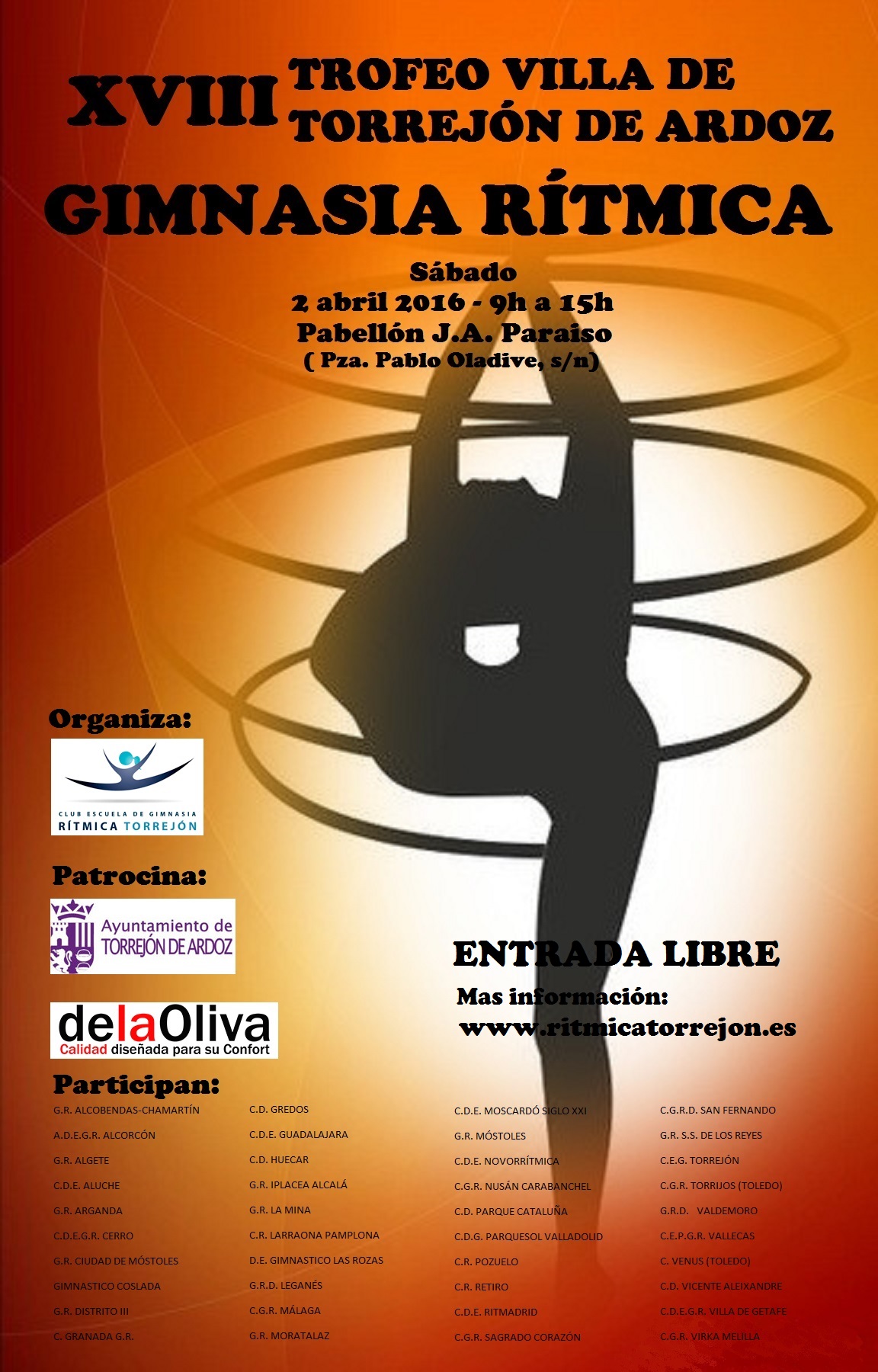 Cartel Trofeo Torrejón 2016